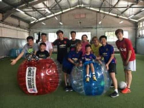 Bubble Bump -Team Building Activities Singapore (Credit: FunEmpire)