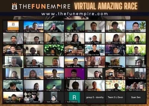 Virtual Amazing Race - Team Building Singapore